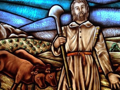 Sant’Isidoro, agricoltore a lavoro con gli angeli, e San Torquato, apostolo nella Spagna pagana